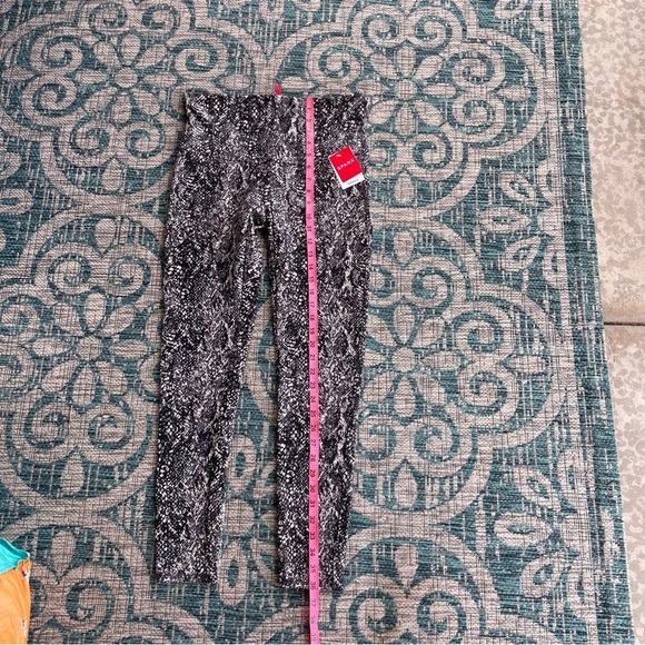 Spanx Faux Leather Snake Shine Leggings - Picture 15 of 15